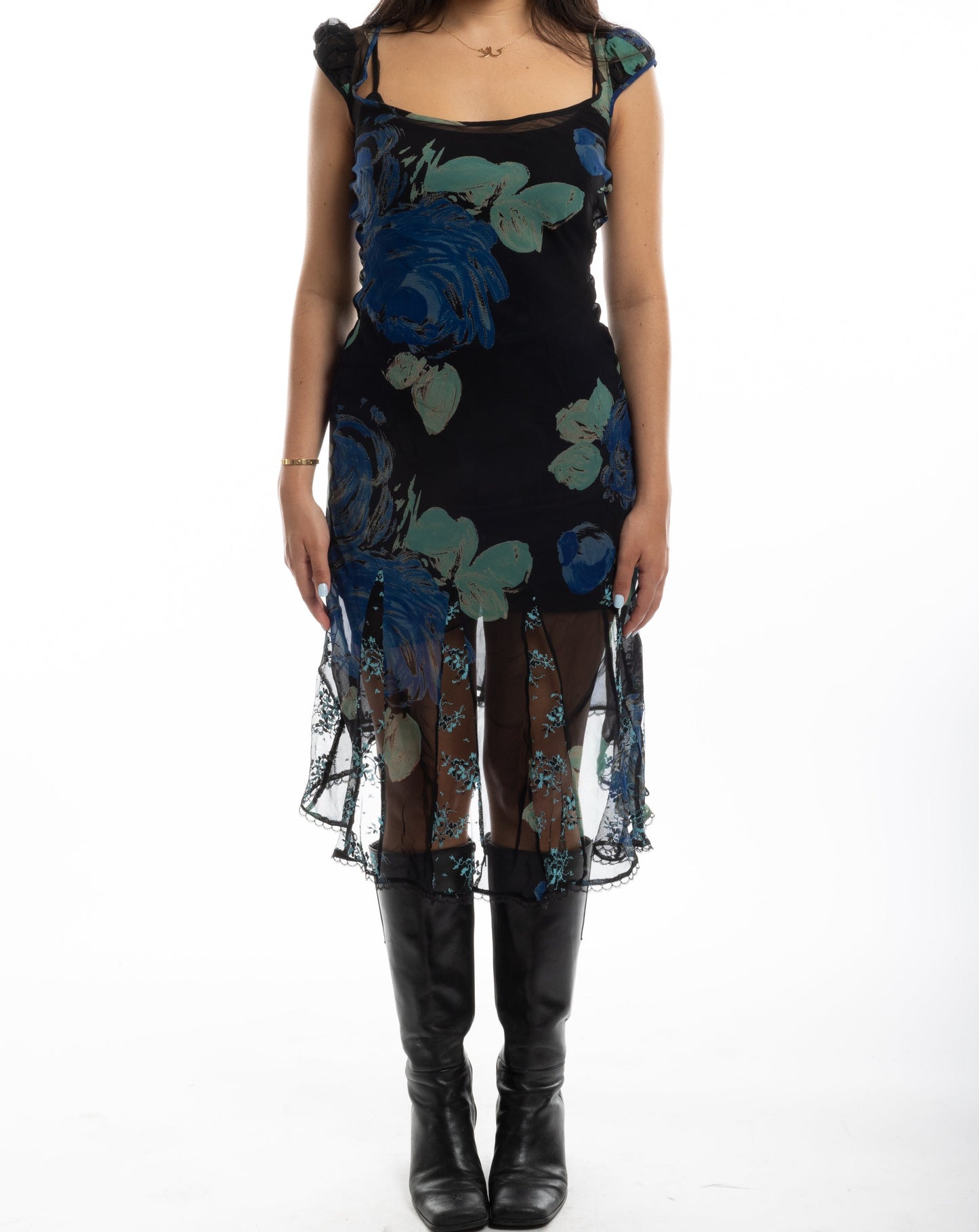 betsey johnson blue dress