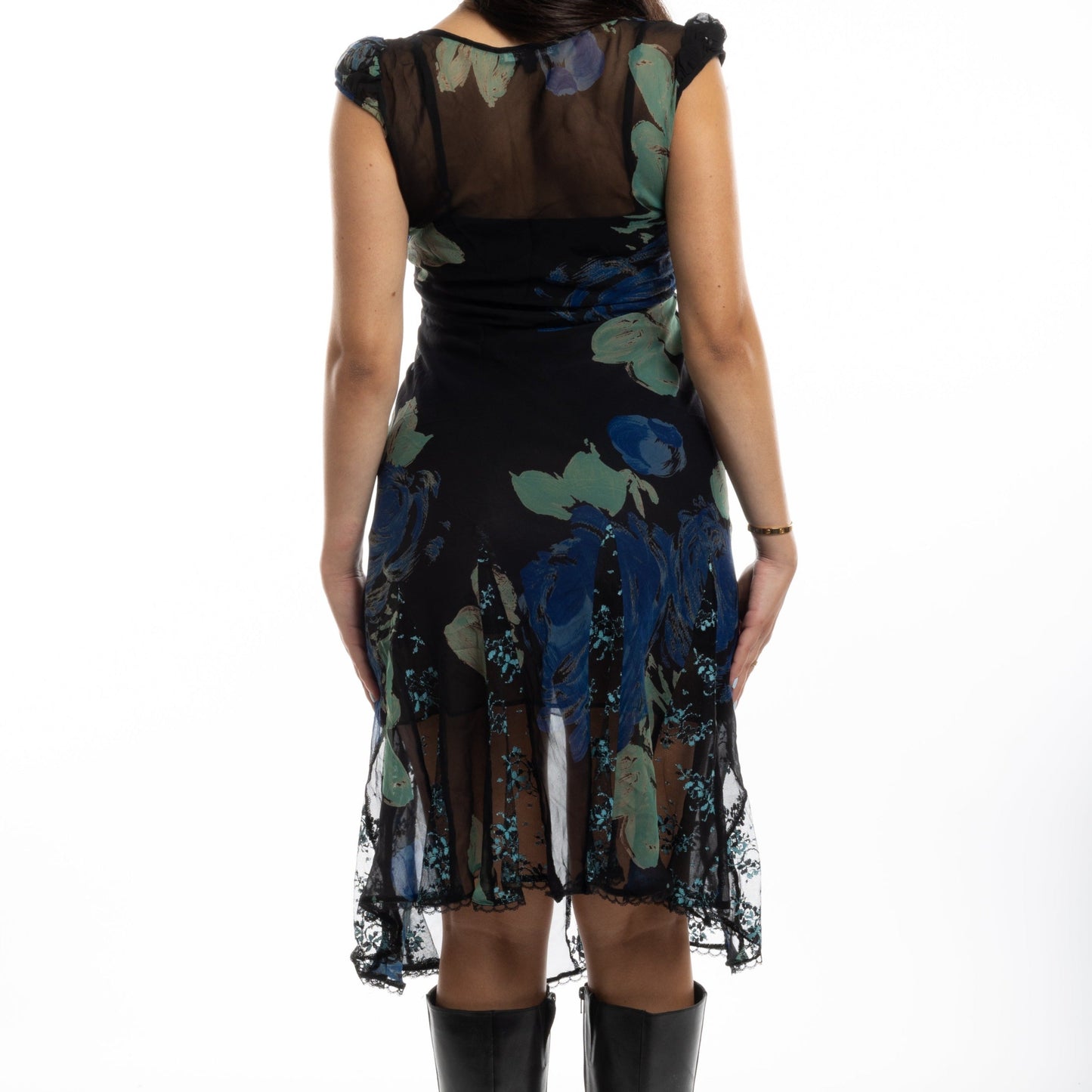 betsey johnson blue dress