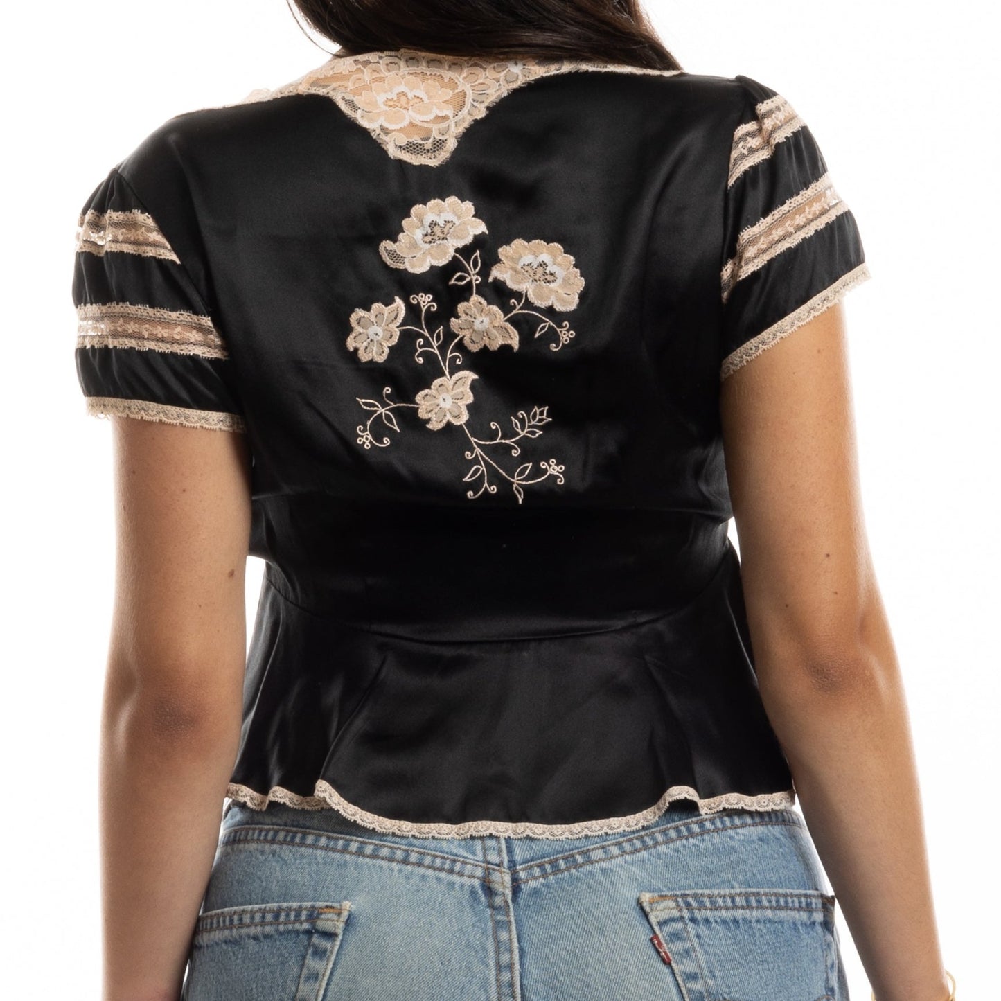 anna sui silk top
