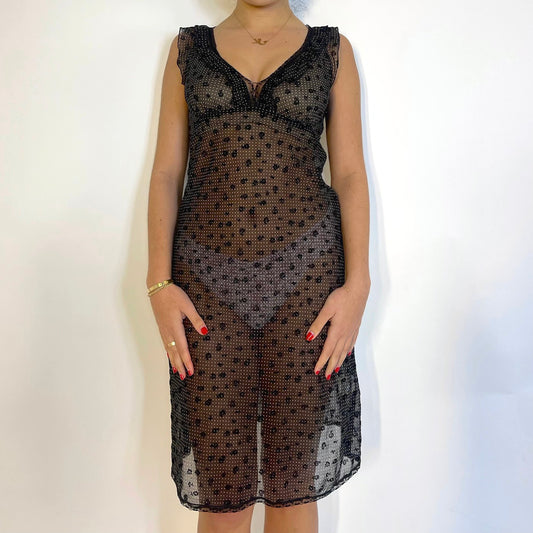 rebecca taylor polka dot dress