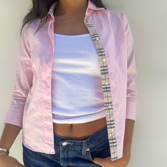 burberry button up
