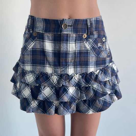 burberry ruffle skirt