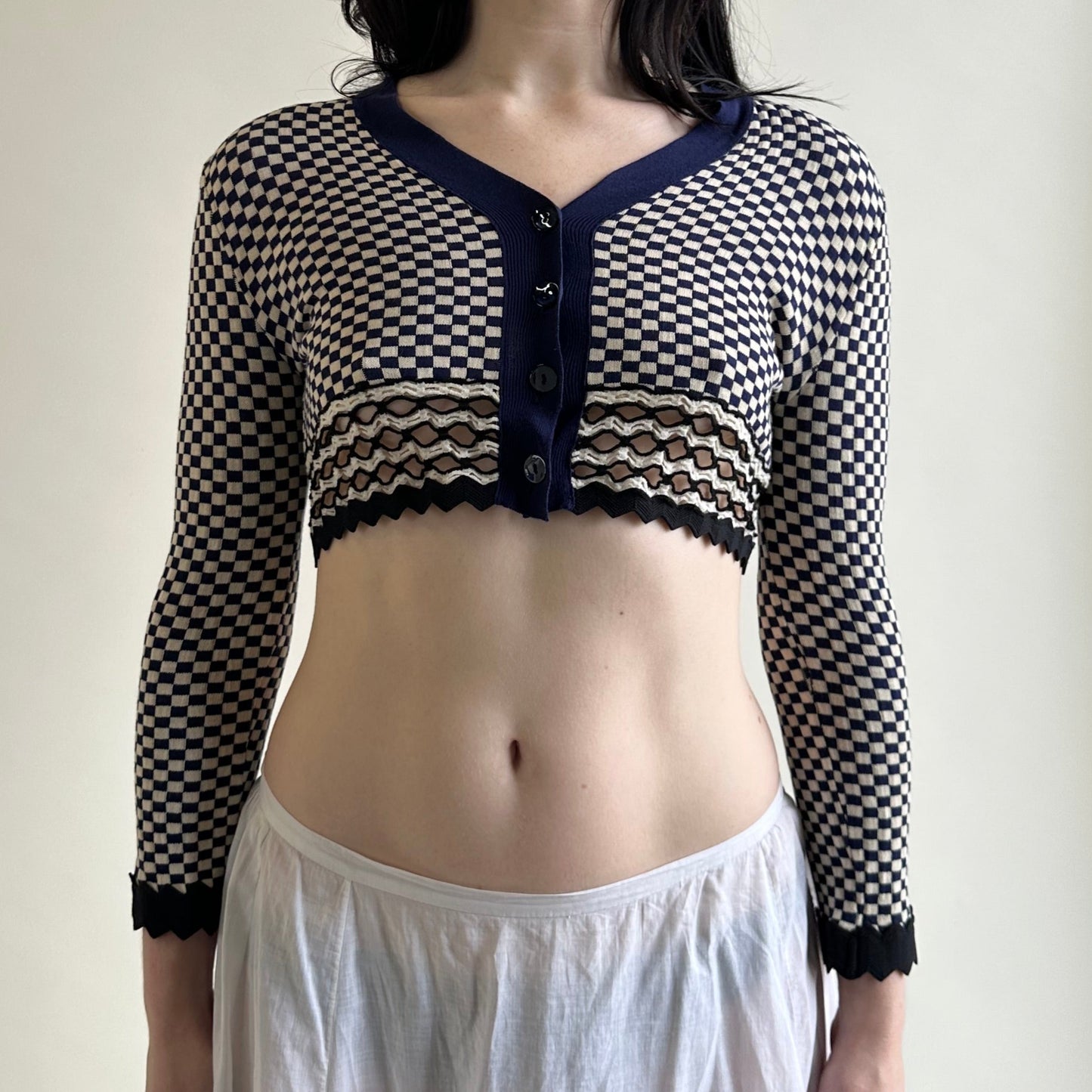 jean paul gautier knit top