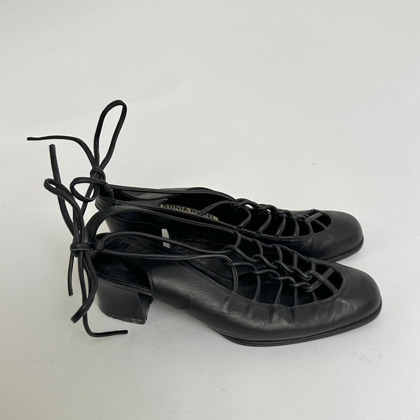 sonia rykiel lace-up shoes