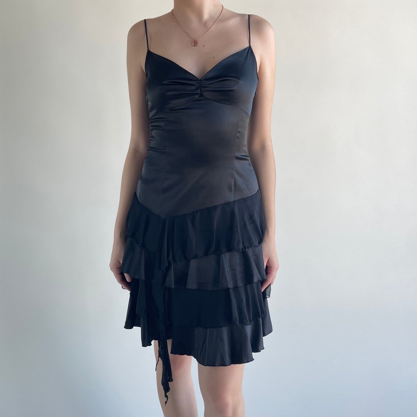 morgan de toi ruffle dress