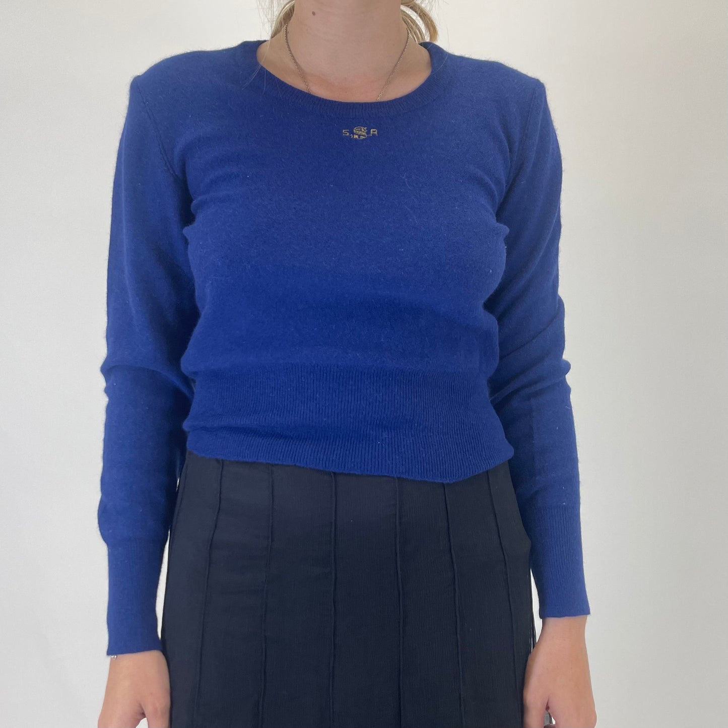 sonia rykiel blue sweater
