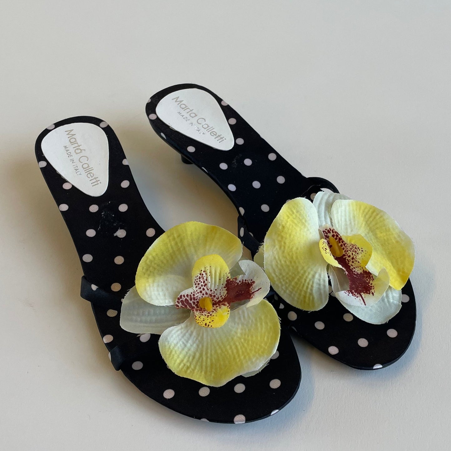 orchid sandals