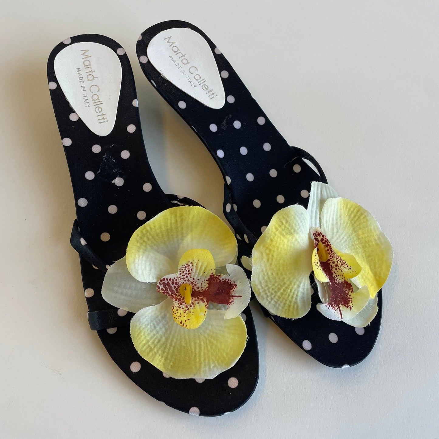 orchid sandals