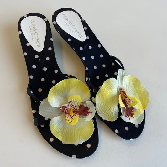 orchid sandals