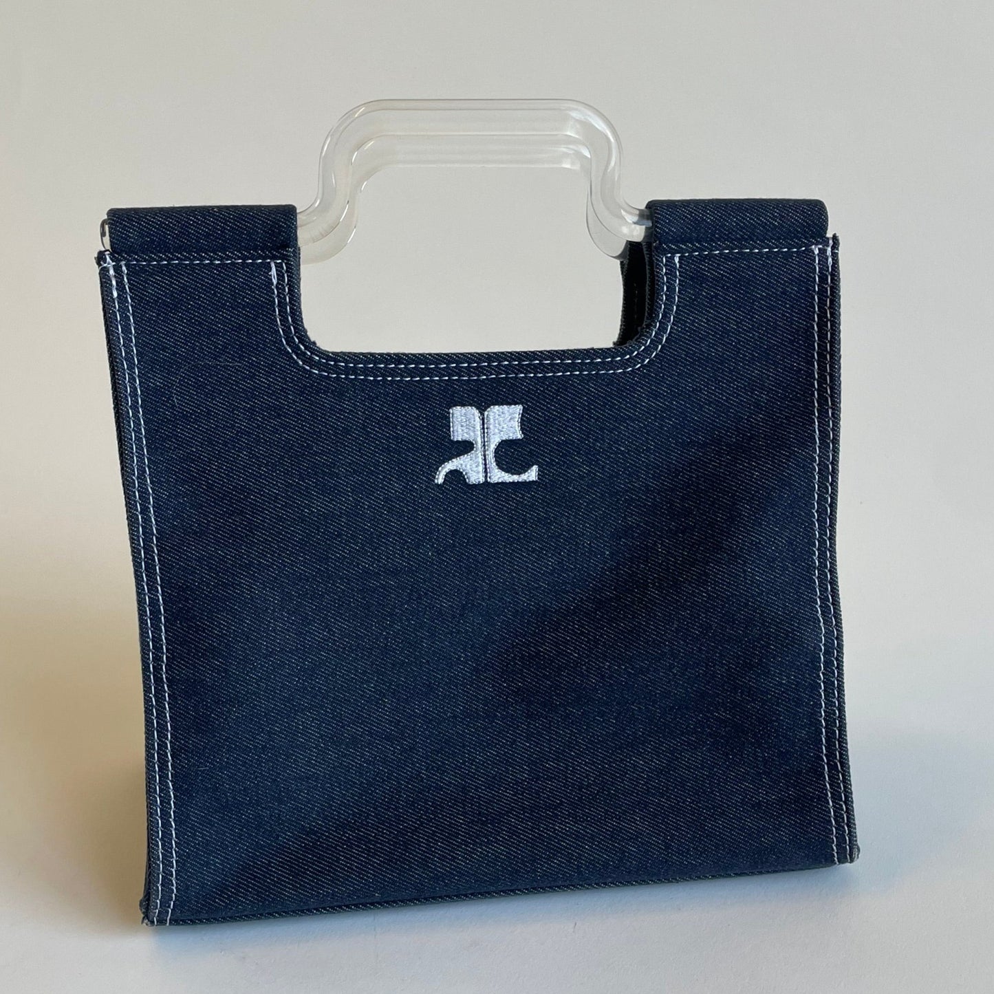 courrèges denim bag