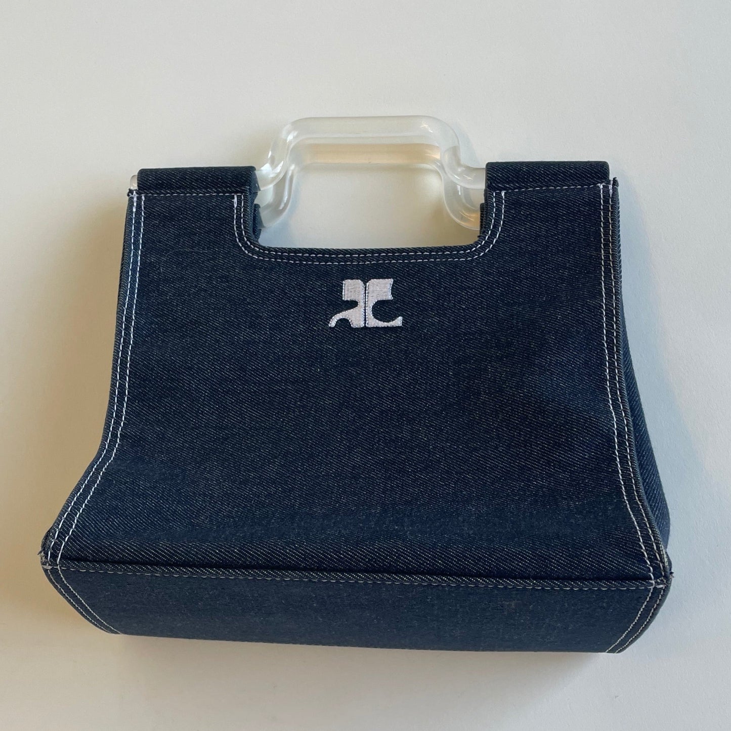 courrèges denim bag