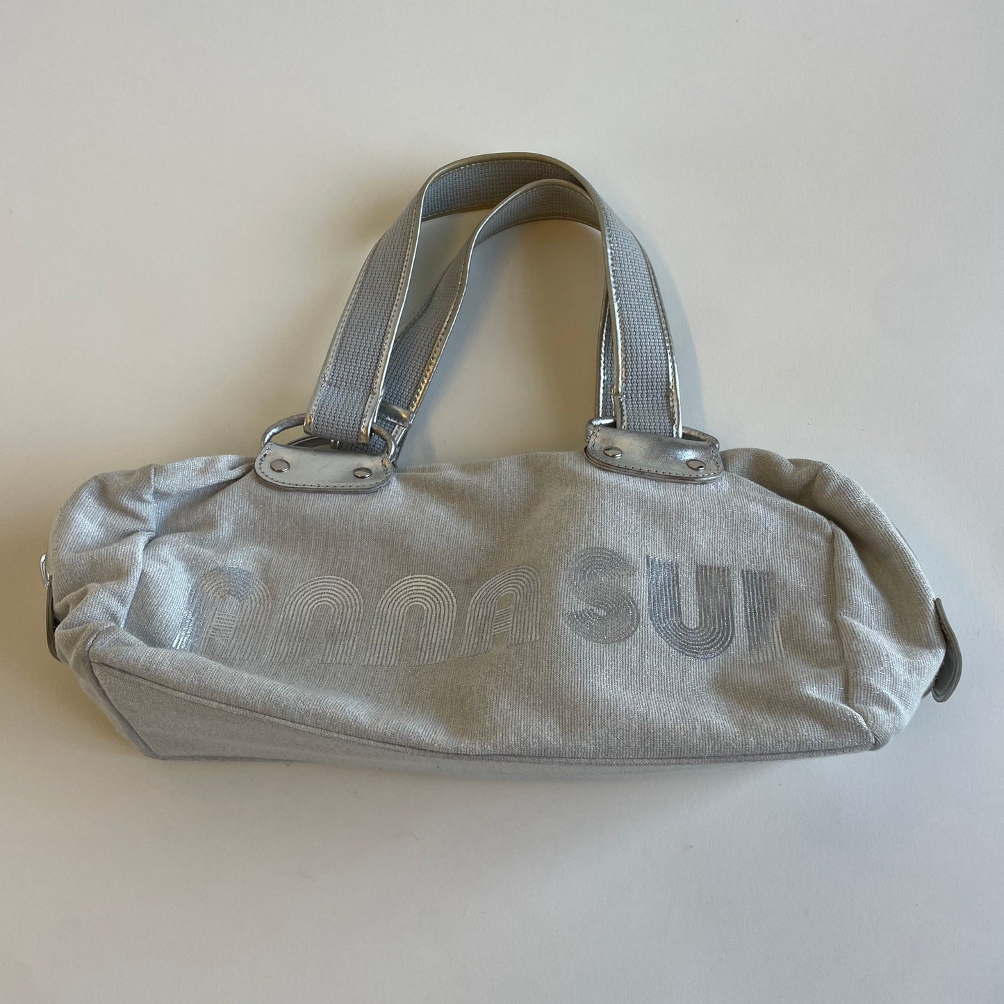 anna sui silver bag