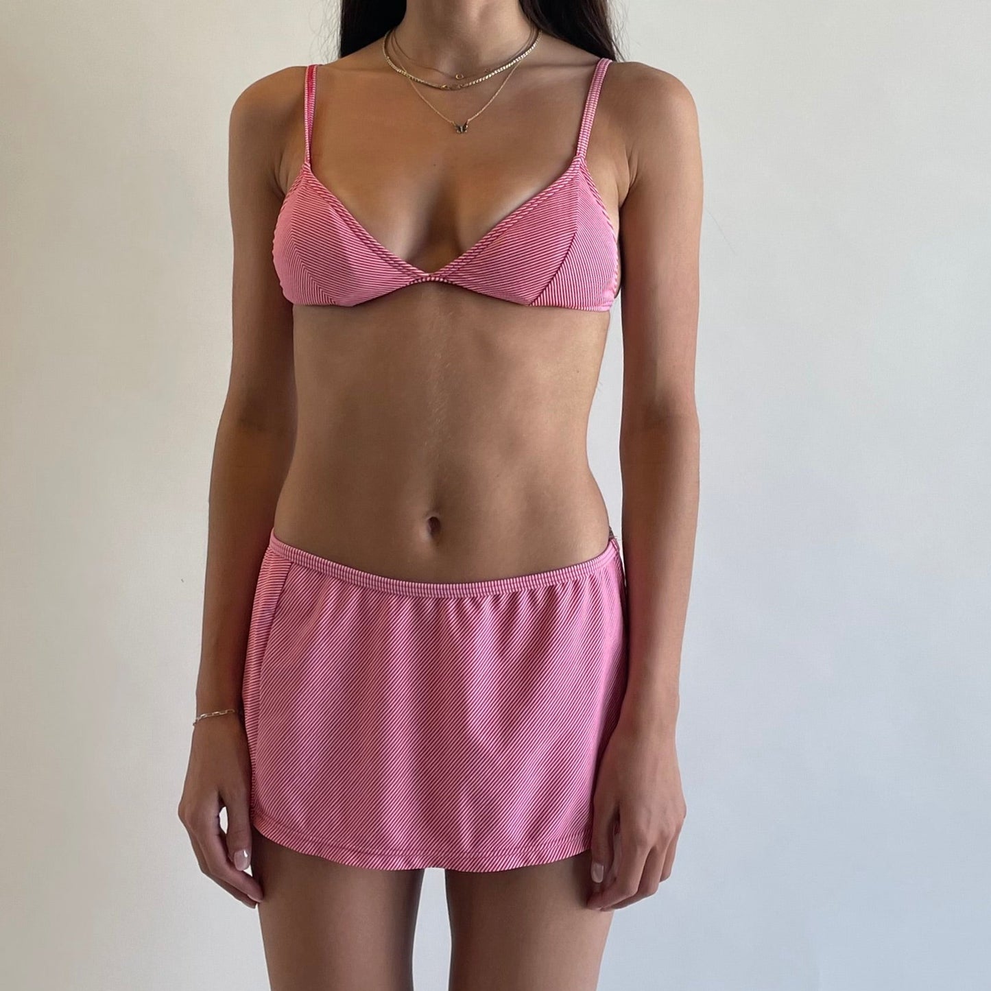 chloé 3 piece bikini set