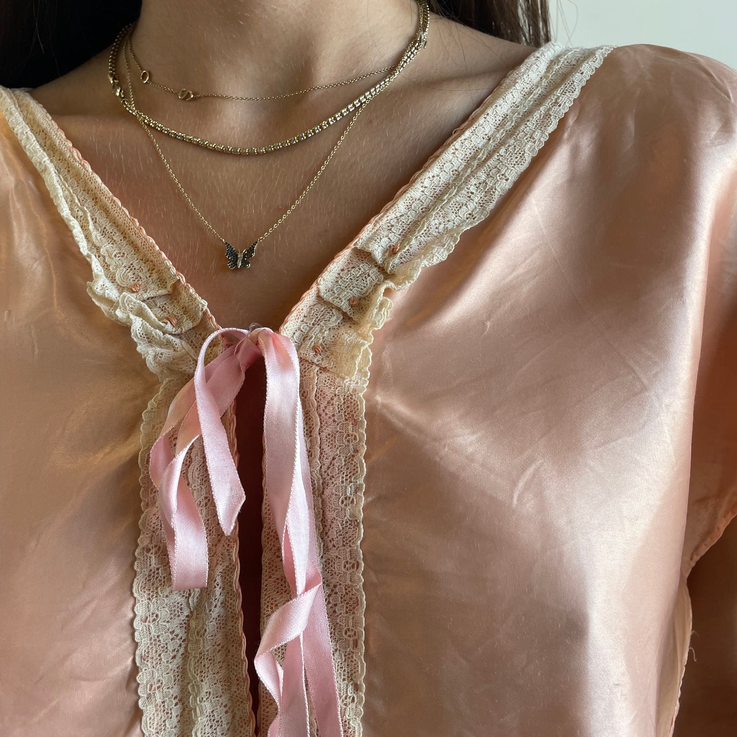 silk bed jacket