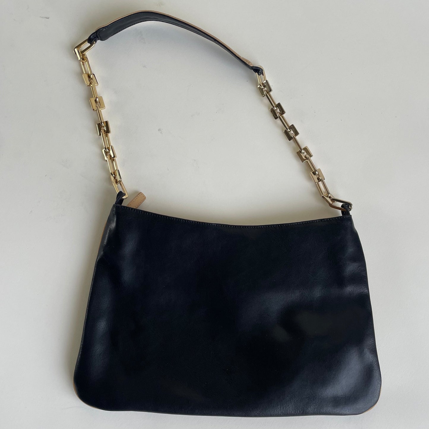 blumarine leather bag