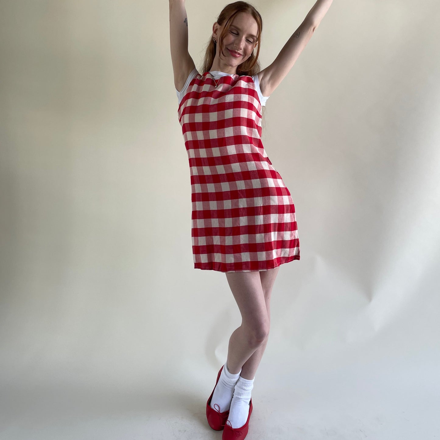 kookai gingham dress