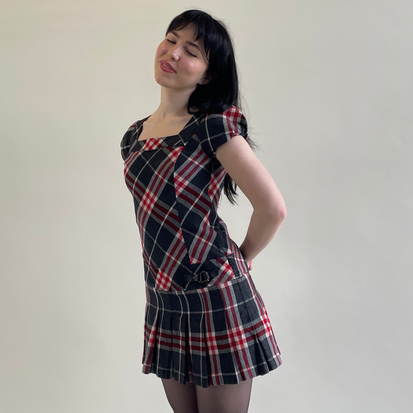 burberry plaid dress