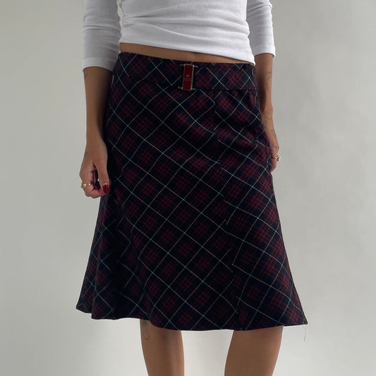 burberry blue label plaid skirt