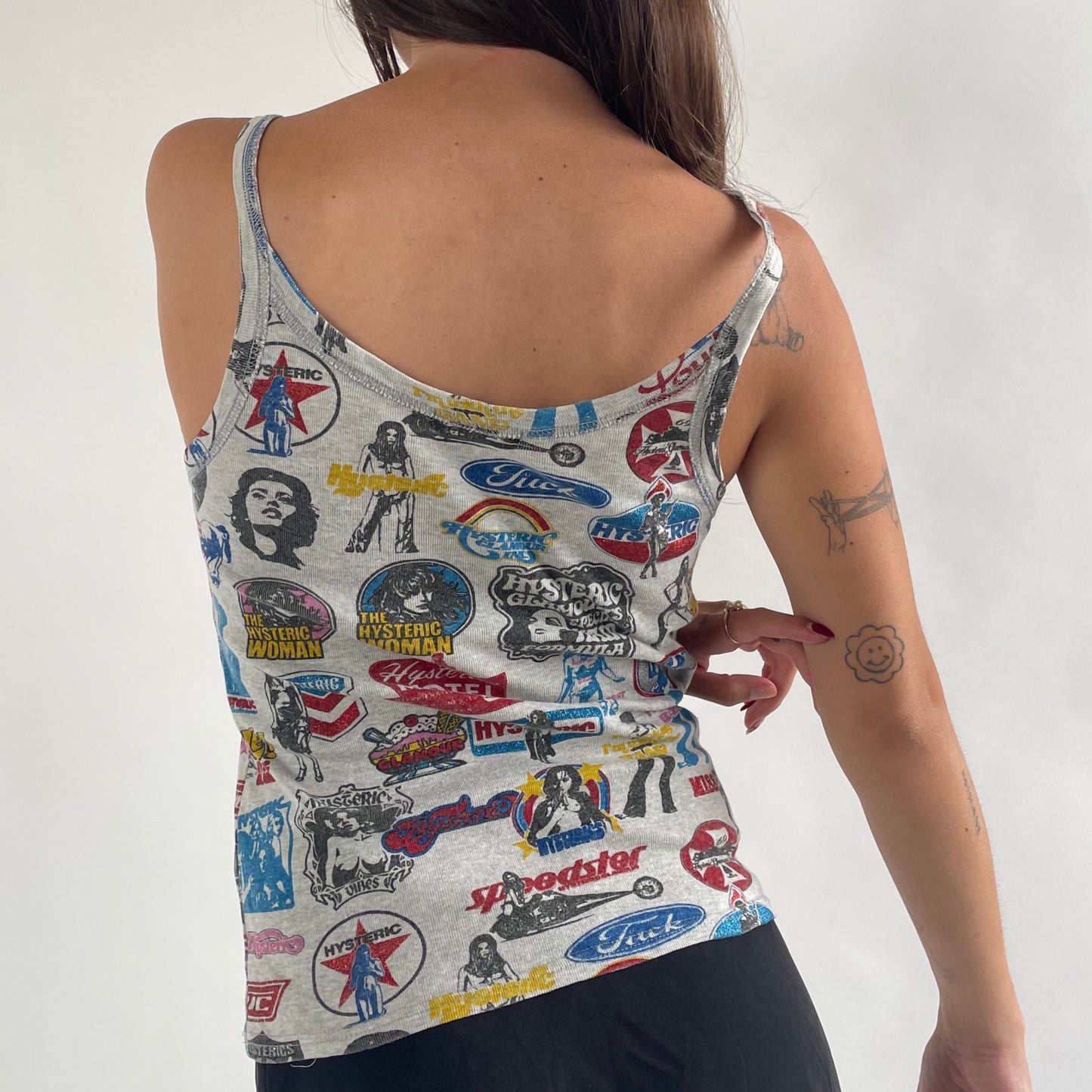 hysteric glamour grey tank