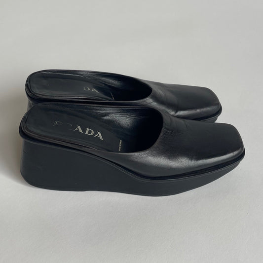 prada platform mules