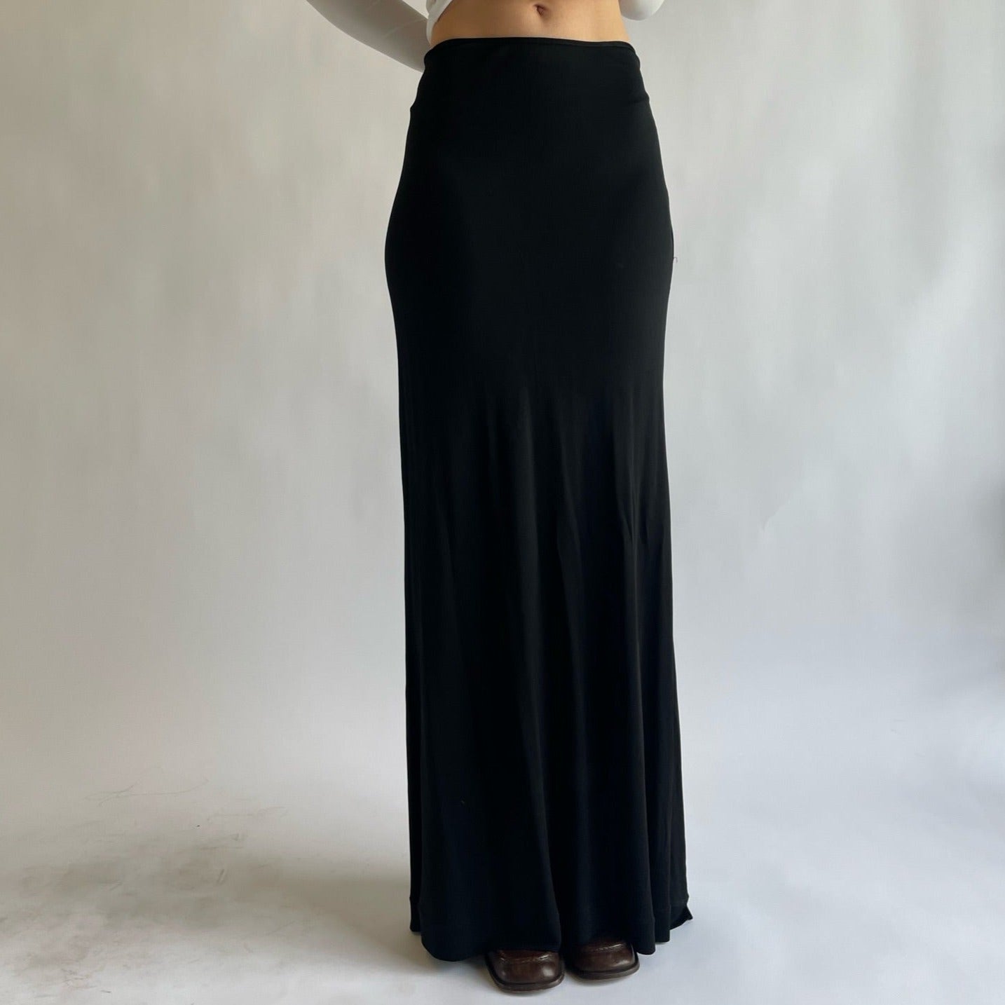 jean paul gaultier black skirt