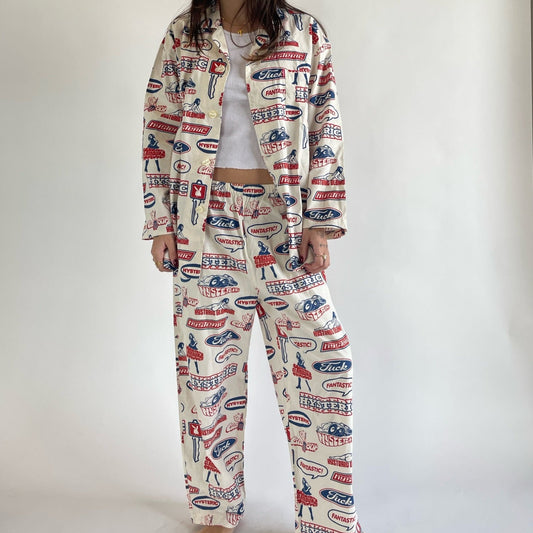 hysteric glamour pajama set