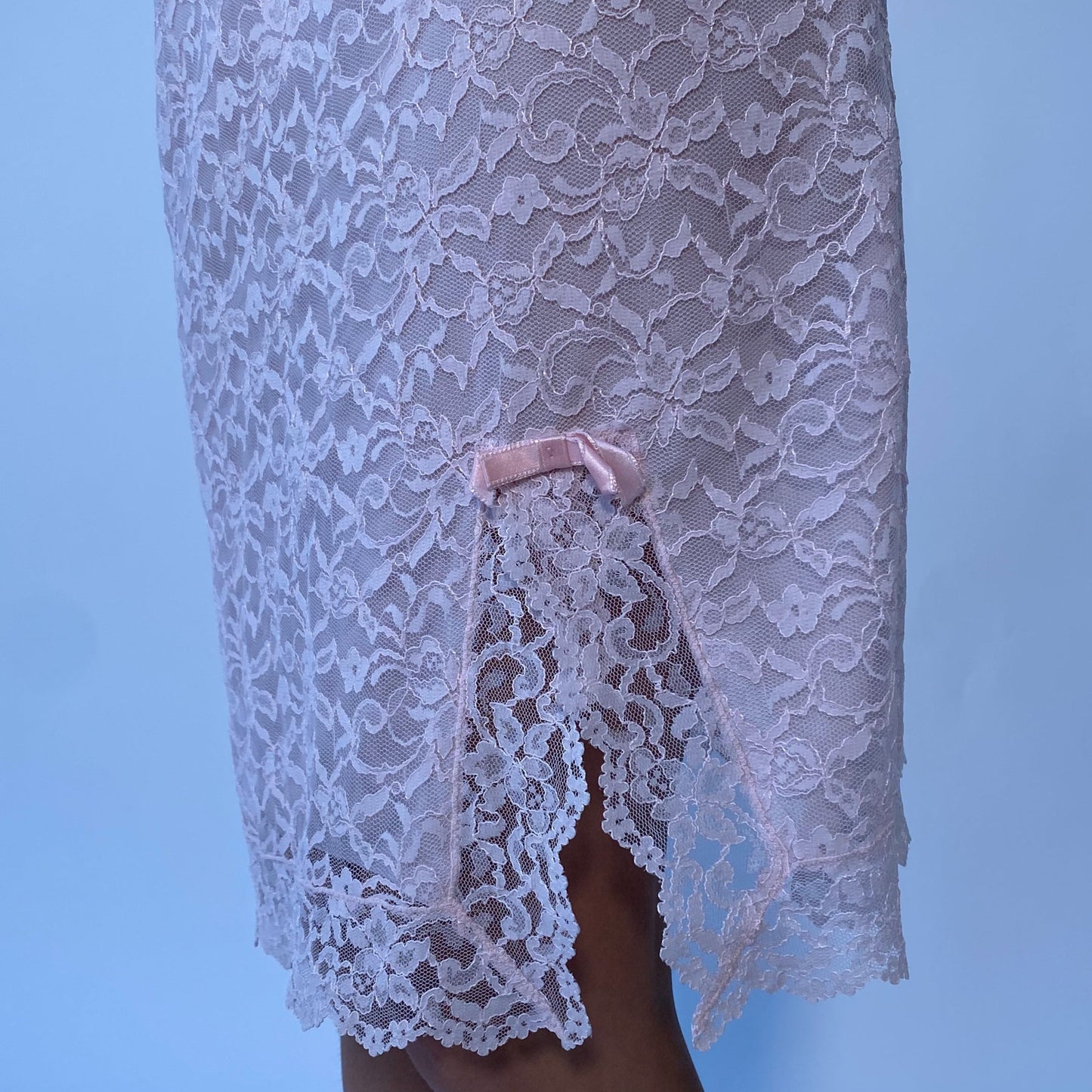 lace midi skirt