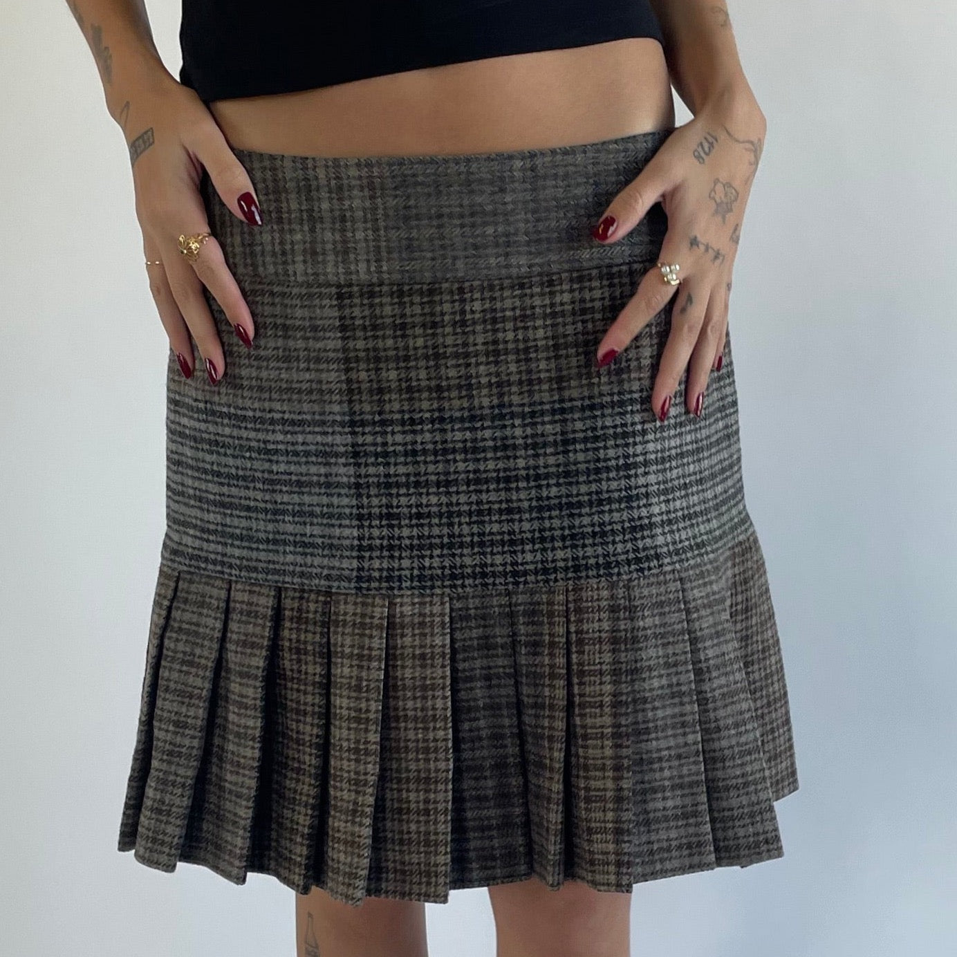 vivienne westwood plaid skirt