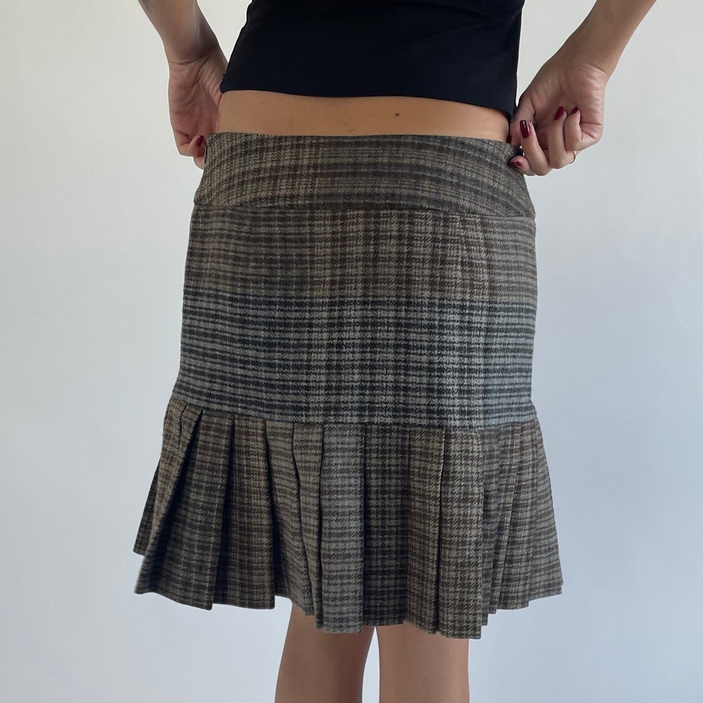 vivienne westwood plaid skirt