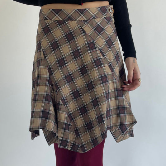 vivienne westwood plaid skirt