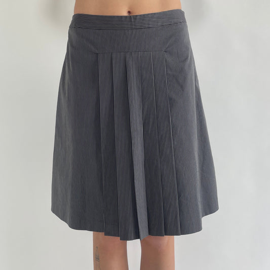 moschino pleated skirt