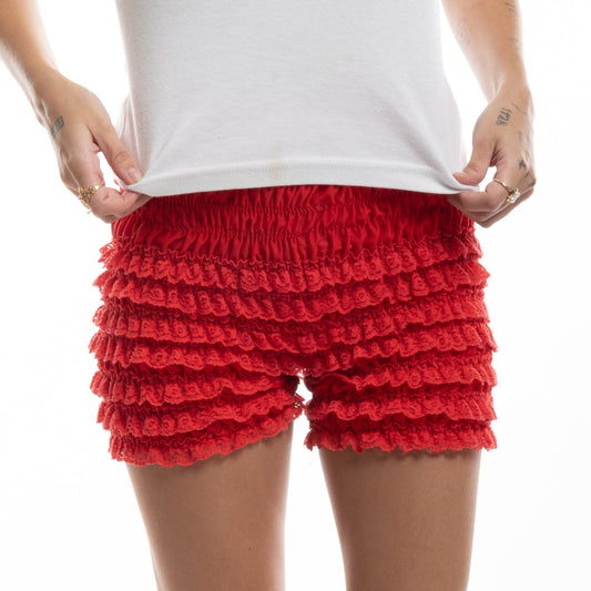 red bloomers