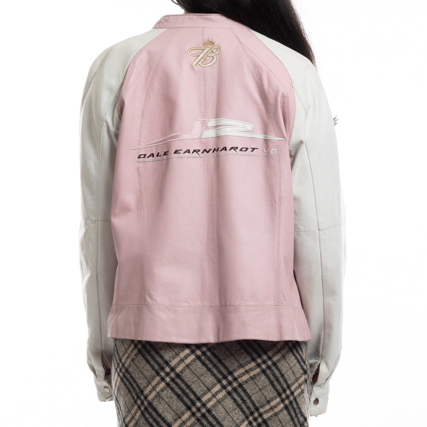 pink & white racing jacket